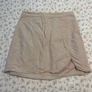 Abercrombie & Fitch Tan Mini Skirt